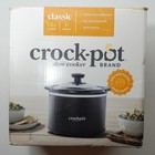Classic Crock-Pot Brand Slow Cooker 1.5 Qt Little Dipper Black New