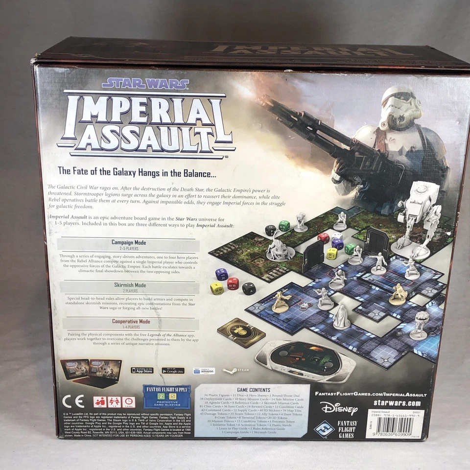 Star Wars Imperial Assault - Fantasy Flight Games - NEW OPEN BOX READ - Image 2 of 4