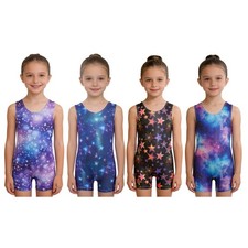 Girls Leotard Modern Jumpsuit Catsuit Bodysuit Costume Dance One-Piece Ballet