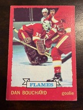 1973-74 Dan Bouchard O-Pee-Chee hockey card #45 - Atlanta Flames