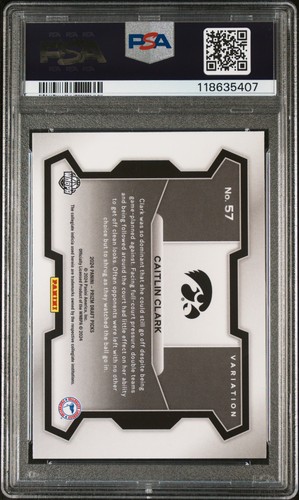 2024 Panini Prizm Draft Picks - Caitlin Clark #57 Variations (RC) - Picture 2 of 2