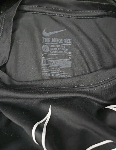 Iowa Hawkeyes Nike Tee Dri-Fit T-Shirt, Sz Lg, Black/Yellow, 100% Polyester - Picture 8 of 10