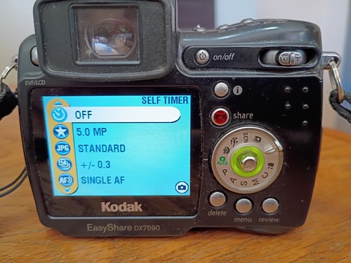 Kodak EasyShare Digital Camera DX7590 1GB SD, New Battery & Charger, Tested - Picture 8 of 9