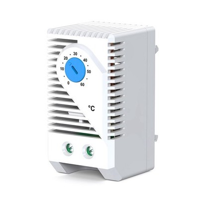 Temperaturregler, Mechanischer Schalter, NO NC, 0-60 °C, Schrankthermostat 5989