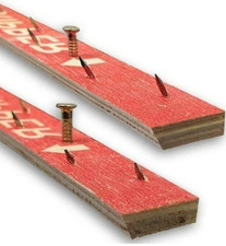 Carpet Gripper Strips / Tacks Rods Stairs Floor Carpet Cheap - Wood or Concrete