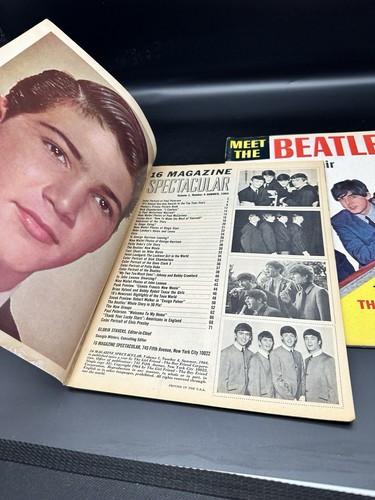 16 Teen MAGAZINE Spectacular 1964 Meet The Beatles Lot JS - Picture 4 of 16