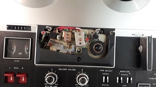 Vintage Sony TC-353D Three Head Reel to Reel Tapecorder mit 3 Sony Tapes Japan - Bild 14 von 22