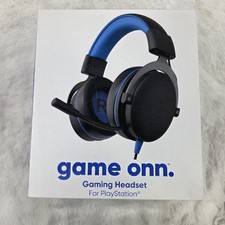 Game Onn. Over The Ear Wired Gaming Headset For Playstation - Black
