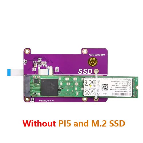 For Raspberry Pi Generation 5 PCIE to NVME SSD M.2 SSD Expansion Adapter Board - Zdjęcie 7 z 14