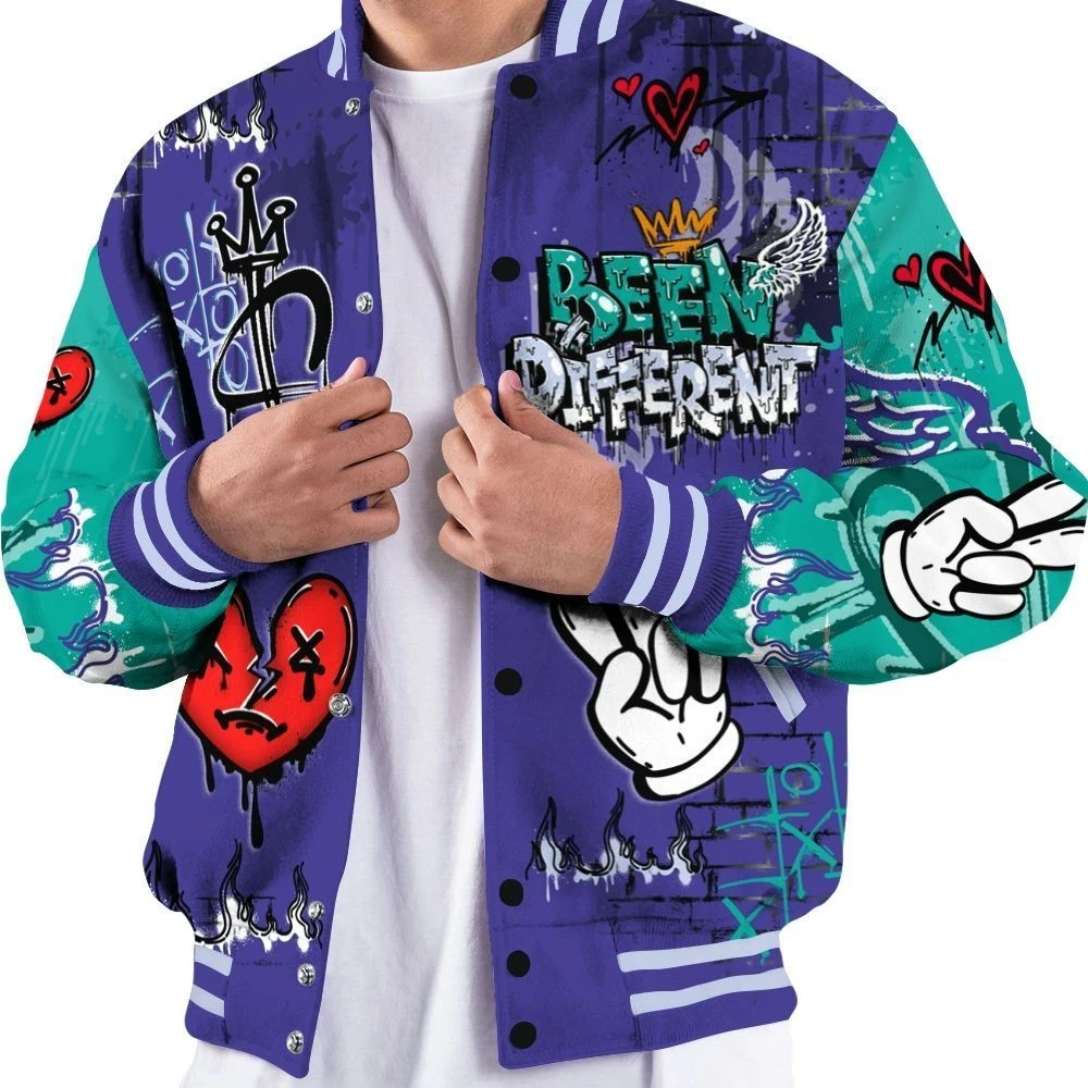 Retro Been Dif2erent Baseball Jacket
