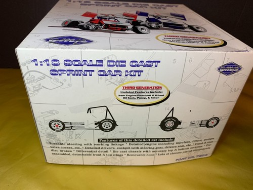 Vintage GMP Sprint Car Diecast Model Kit 3rd Generation #7203 Upgraded 1/18 - Picture 8 of 8