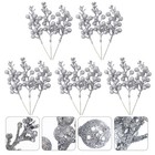 15pcs Weihnachten Künstliche Beerenzweige Weihnachtsbaum -Dekorationszubehör