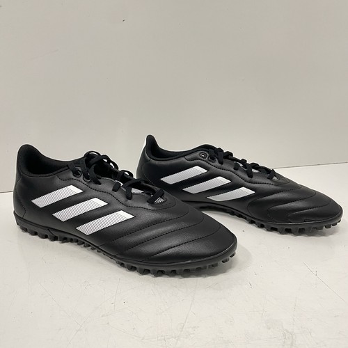 Adidas Goletto VIII TF Hombres’s 11 Negro Blanco Césped Zapatos de Fútbol Botines GY5775 - Imagen 4 de 7