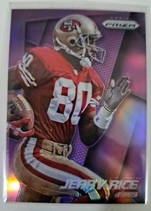 2014 Prizm Jerry Rice Purple #4 San Francisco 49ers