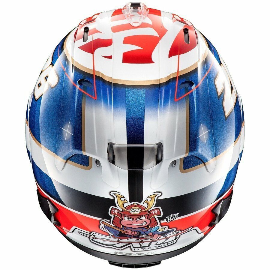 ARAI GENUINE OEM RX-7X SAMURAI DANI PEDROSA FULL FACE HELMET