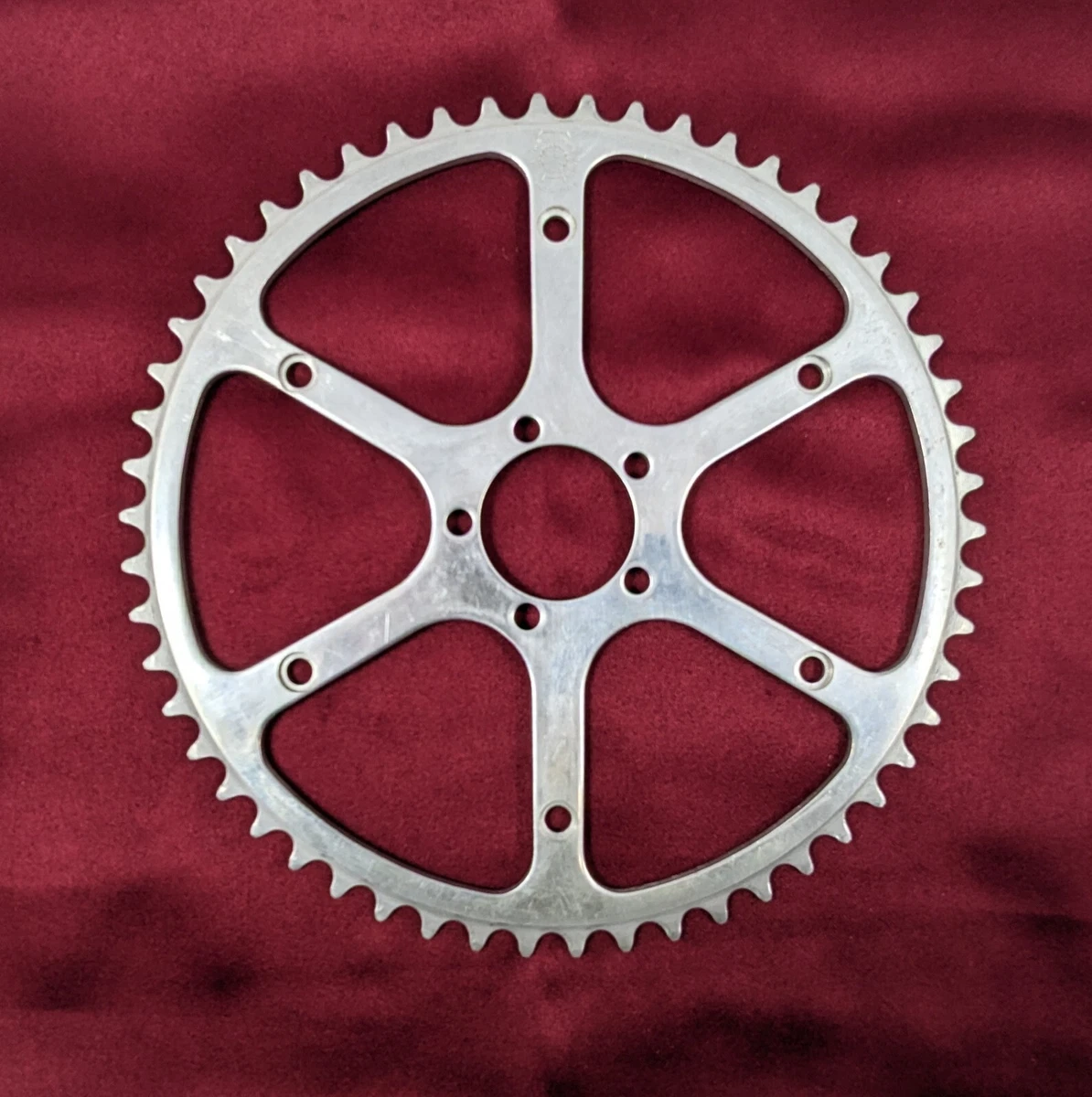 Vintage Spécialités TA 9 Speed Silver Road Chainring 42t x 135 mm BCD