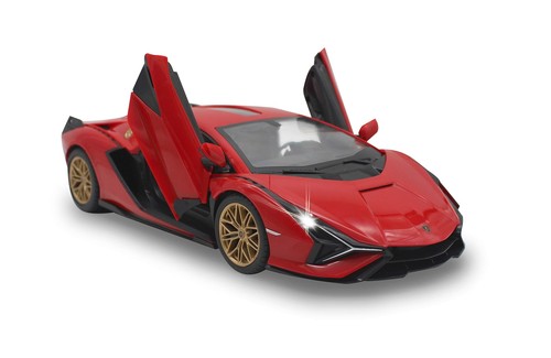 Lamborghini Sin 114 PUERTA Manual Roja 2.4GHZ - Picture 3 of 6