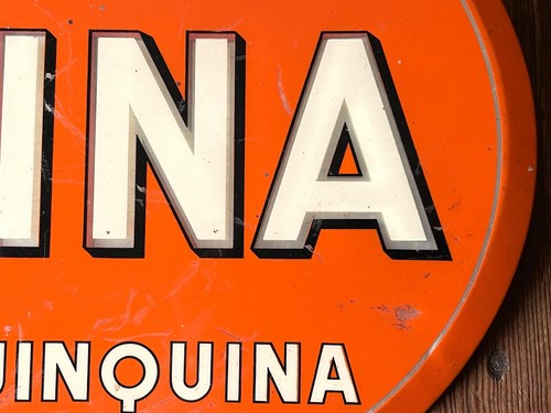 Vintage Pikina Apéritif Printed Tin Sign - Picture 5 of 10