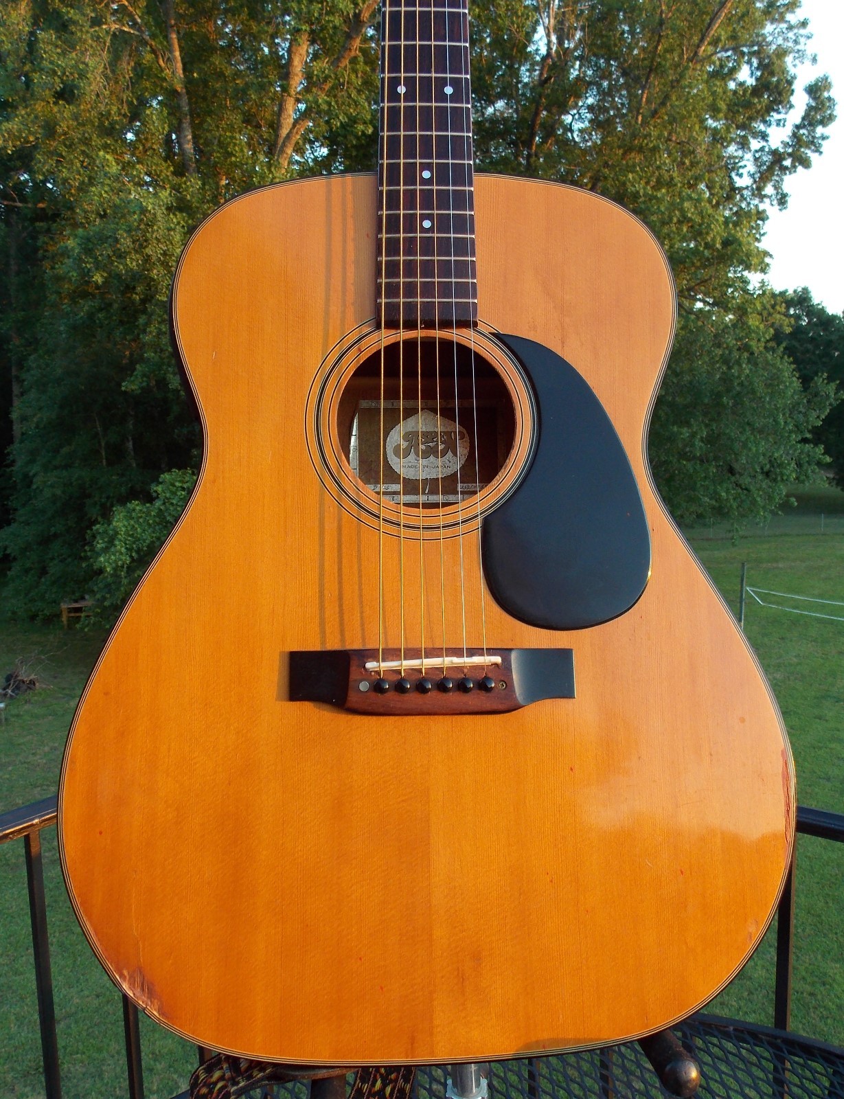 ASPEN D-25 ACOUSTIC ELECTRIC GUITAR MADE IN JAPAN LOW Z TUNER STRAP ASPEN D-25 ACOUSTIC ELECTRIC GUITAR MADE IN JAPAN LOW Z TUNER STRAP