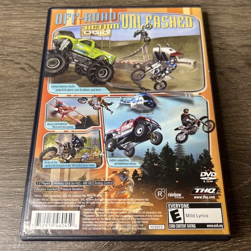 MX Unleashed (Sony PlayStation 2, 2004)(Tested) - Picture 3 of 4