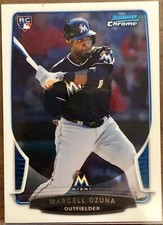 2013 Bowman Chrome "Marcell Ozuna" Rookie Card
