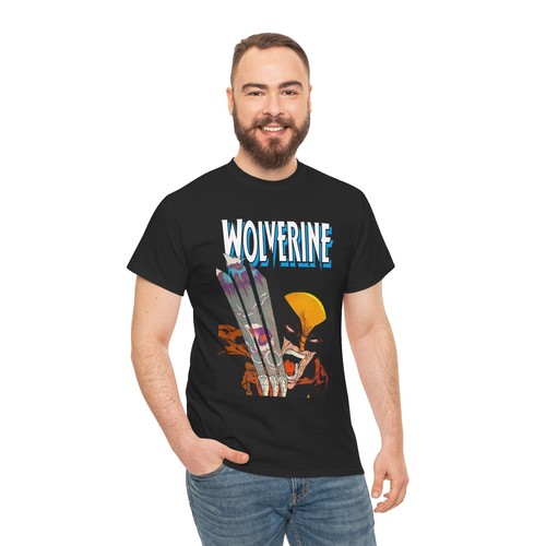Wolverine T-Shirt - Marvel Comics - Todd McFarlane Art - Vs Incredible Hulk - Picture 4 of 61