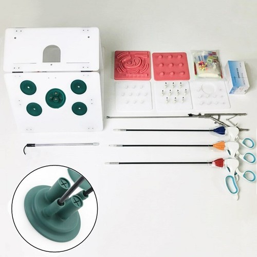 Kit de entrenamiento simulado laparoscópico uso para práctica simulada laparoscópica - Imagen 13 de 14