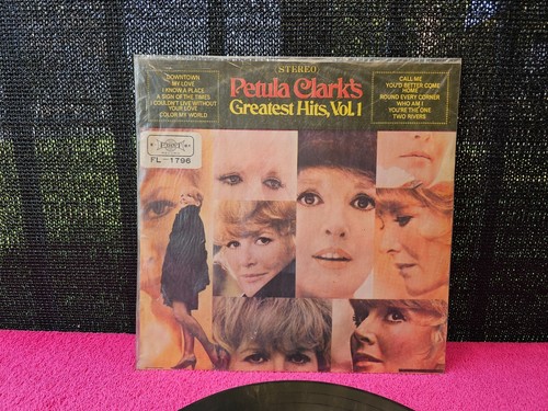 Petula Clark's Greatest Hits LP Vinyl Records Import FL-1796 Vintage 1969 Taiwan - Picture 3 of 6