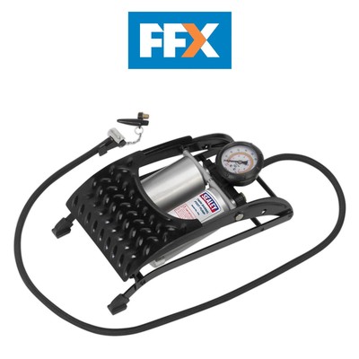 Sealey FP4 Foot Pump Twin Barrel