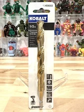 Kobalt - Titanium Twist Drill Bit - 1/2-in - 0459003 - 80828 - NEW