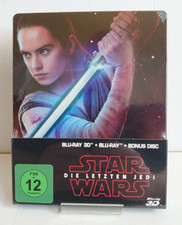 Star Wars: Die letzten Jedi 3D [inkl. 2 Blu-rays, Steelbook] Neu & Ovp