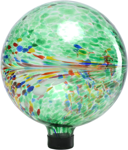 Gazing Ball, Glass Gazing Globe Sphere for Outdoor Garden Lawn Ornament Yard Dec - Picture 12 of 12