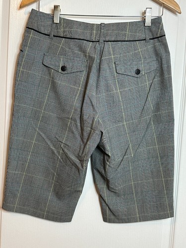 Teháma Nancy Haley Women's Plaid Long Shorts - Size: 4 - Picture 5 of 7