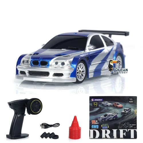 4×4 RC Race Car Fully Proportional Control Upgraded Mini Car Toy 1/43 Motor ESC - Picture 4 of 12