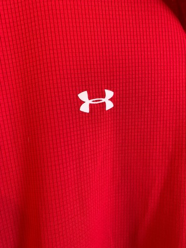 Polo Under Armour Hombre Manga Corta Rojo Etiqueta Talla L - Imagen 2 de 4