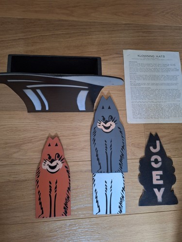 Klowning Kats - Supreme Magic Trick Bideford Devon 1970's Collectable Magic - Picture 3 of 3