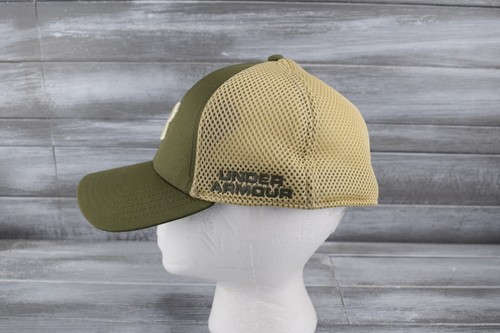 Under Armour Golfmütze Cap olivgrün armeegrün tailliert Gr. MD/LG atmungsaktiv - Bild 7 von 12
