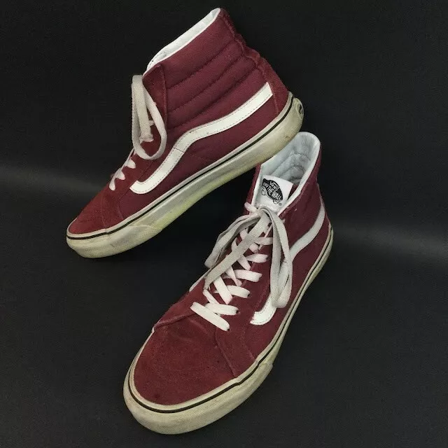 Vans old skool high deals red