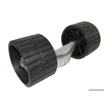 Osculati Staffa con Rulli rimorchio fissi neri 02.031.48