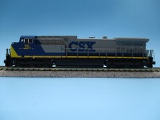 KATO N SCALE LOCOMOTIVE - AC4400CW - CSX #111 - DC/DCC READY - 176-7044 - NEW!