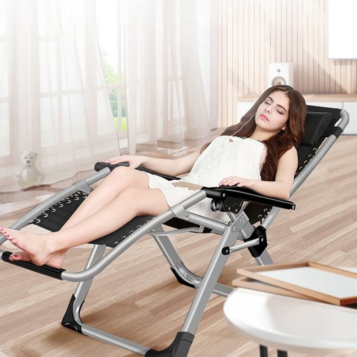 Zero Gravity Lounge Chair Recliner Folding Patio Lawn Chaise Reclining Best Gift - Picture 5 of 14