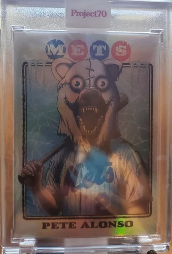 Topps Project 70 #355 Pete Alonso by Alex Pardee RAINBOW FOIL 43/70