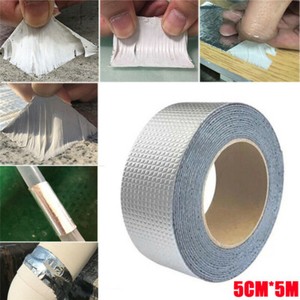 Super-Strong Waterproof Tape Butyl Seal Aluminum Foil Magic Repair Adhesive Tape