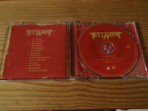 Testament - Live in London Brazilian Pressing CD - Bild 2 von 2
