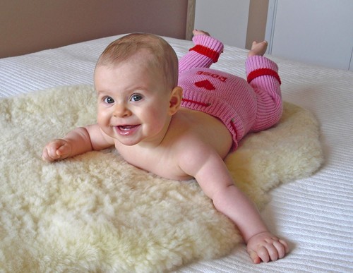 Personalized Diaper Cover MERINO WOOL baby name soaker longies leggings knitted - Picture 4 of 10