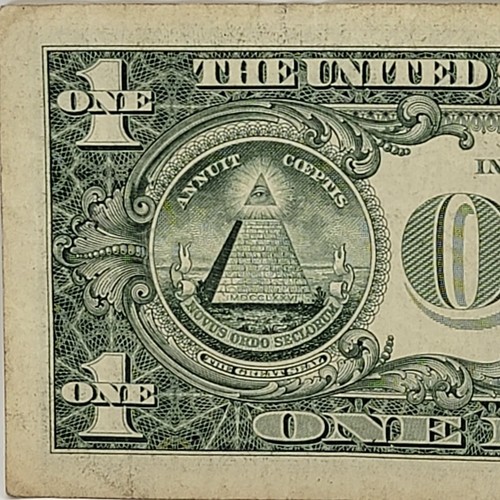 5 of a Kind 1s Fancy Seriennummer One Dollar Schein B111154251 Quad 1s Trinary - Bild 6 von 8