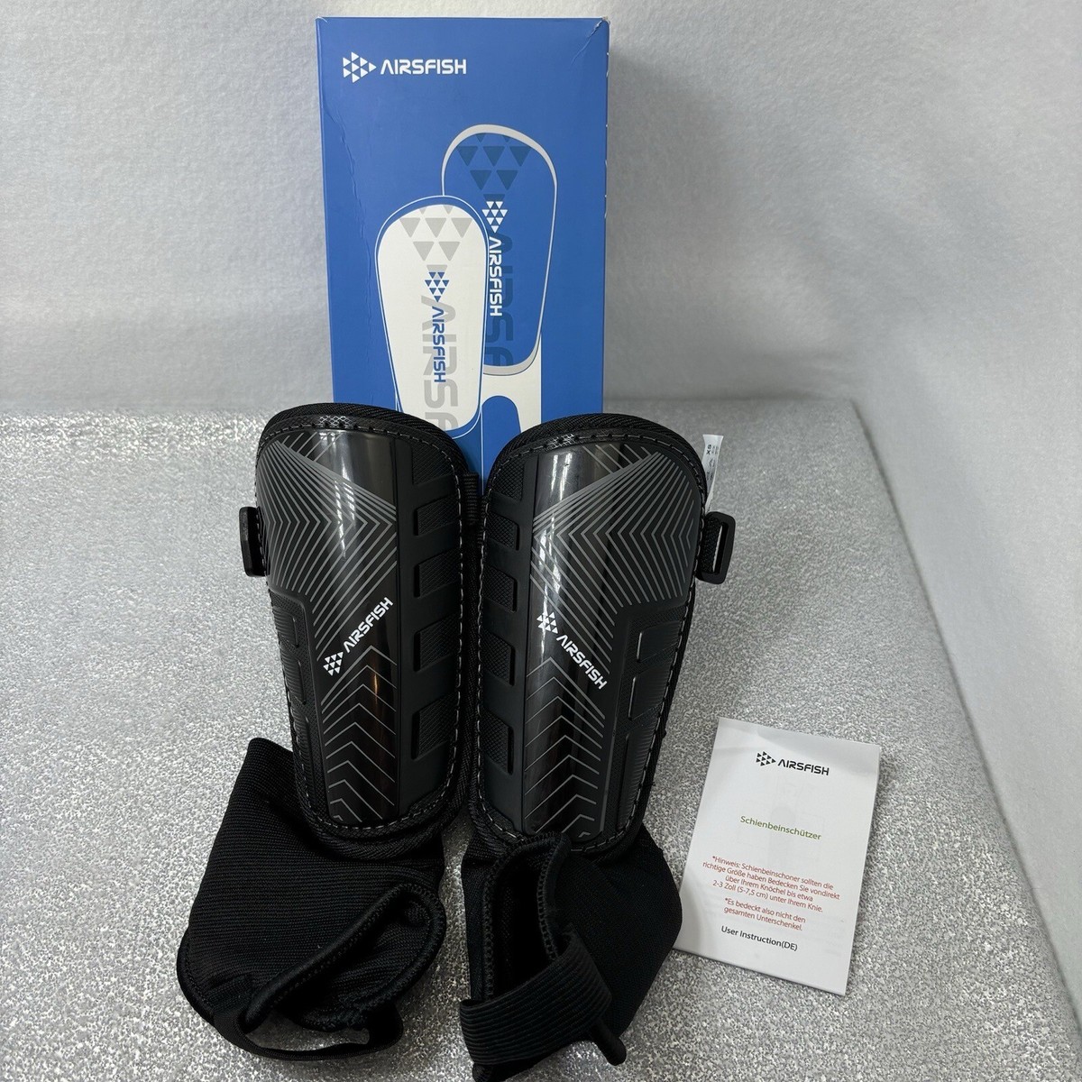 Upgraded Soccer Shin Guards for Kids Youth Adults, CE