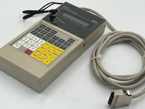 Omron CQM1-PR001-E PLC Programming Console Used Tested Working Condition - Picture 5 of 10