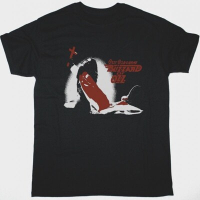 OZZY OSBOURNE BLIZZARD OF OZZ 1981 TOUR NEW BLACK T-SHIRT | eBay