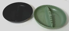Vintage Ashtrays Lot of 2 Dale Chemical Co. 7”  And GES-LINE 341  7”